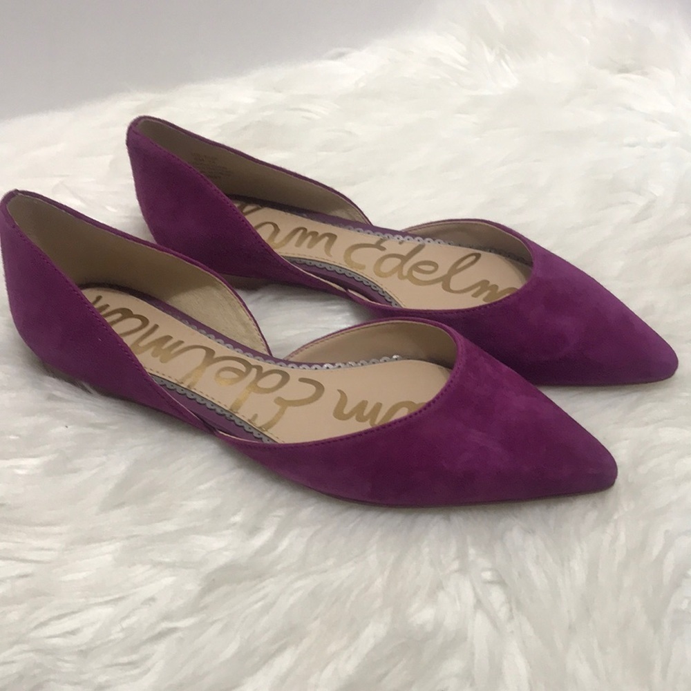 NWOB Sam Edelman Rodney Suede Flats 6M